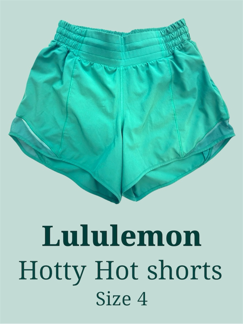 Lululemon Hotty Hot Shorts in Teal